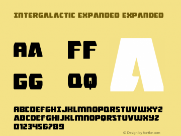 Intergalactic Expanded Version 1.0; 2016图片样张