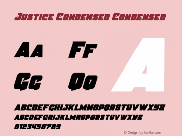 Justice Condensed Version 2.0; 2015图片样张