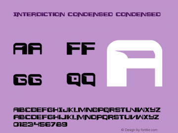 Interdiction Condensed Version 1.1; 2014图片样张
