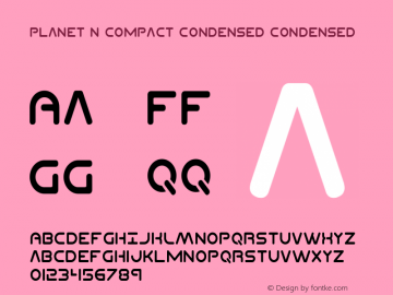 Planet N Compact Condensed Version 3.0; 2015图片样张