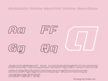Realpolitik Outline Semi-Ital Version 3.0; 2018图片样张