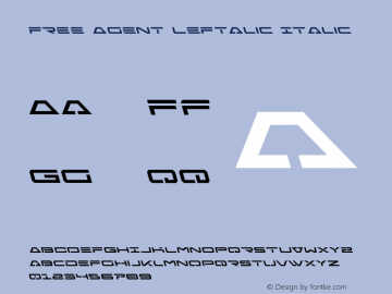 Free Agent Leftalic Version 2.0; 2015图片样张