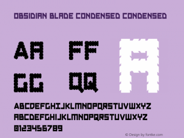 Obsidian Blade Condensed Version 1.0; 2020图片样张