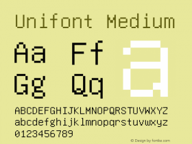 Unifont Version 10.0.07图片样张