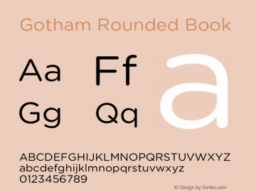 GothamRounded-Book Version 1.200图片样张