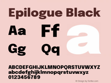 Epilogue Black Version 2.111图片样张