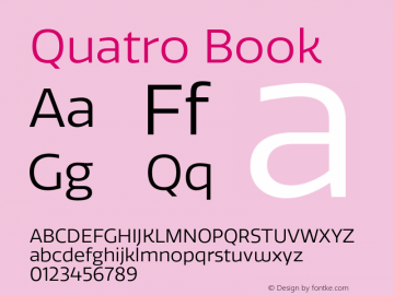 Quatro-Book Version 1.30图片样张