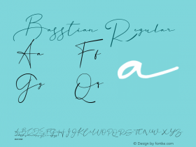 Basstian Version 1.00;February 24, 2021;FontCreator 13.0.0.2683 64-bit Font Sample