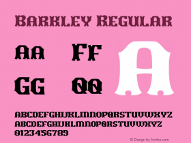 Barkley Version 1.000 Font Sample