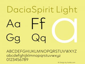 DaciaSpirit Light Version 1.200图片样张