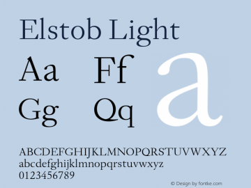 Elstob Light Version 1.007图片样张
