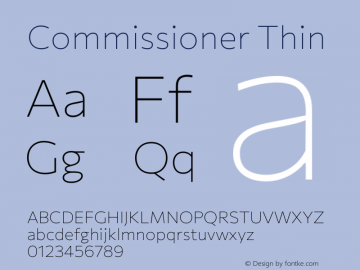 Commissioner Thin Version 1.000图片样张