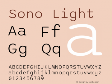 Sono Light Version 0.930图片样张
