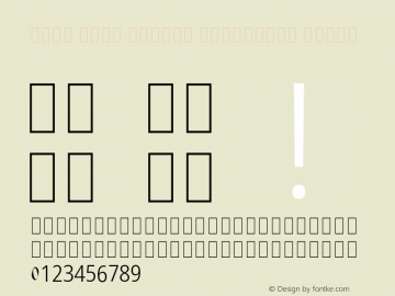 Noto Sans Arabic Condensed Light Version 2.500图片样张