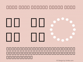 Noto Sans Meetei Mayek Bold Version 2.001图片样张