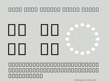 Noto Sans Meetei Mayek Light Version 2.001图片样张