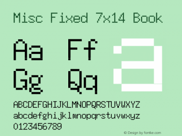 Misc Fixed 7x14 Version 001.000图片样张
