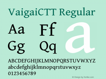 VaigaiCTT Version 0.700图片样张