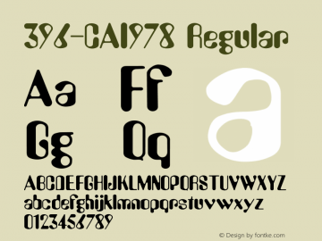 396-CAI978 Regular Version 0.00 January 1, 1904图片样张