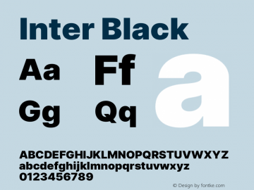 Inter Black Version 3.018;git-588b23468图片样张