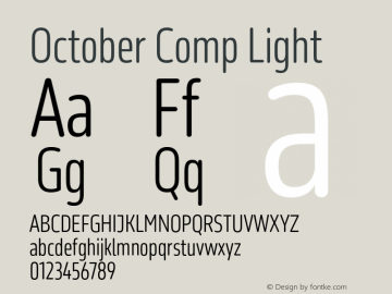 OctoberComp-Light Version 1.0; 2016图片样张