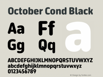 OctoberCond-Black Version 1.0; 2016图片样张