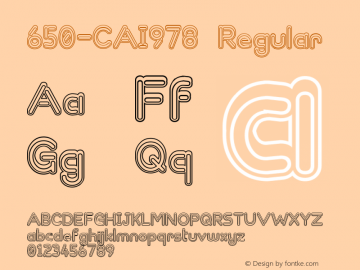 650-CAI978 Regular Version 1.00 October 30, 1999, initial release图片样张