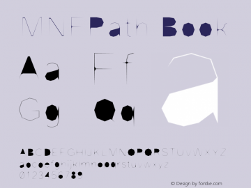 MNFPath Version 001.001 Font Sample