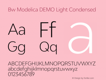 Bw Modelica DEMO Light Condensed Version 2.000;PS 002.000;hotconv 1.0.88;makeotf.lib2.5.64775图片样张