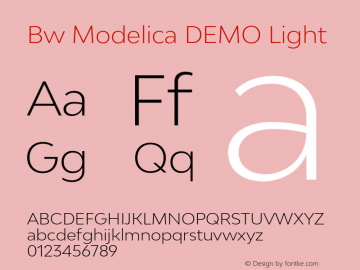 Bw Modelica DEMO Light Version 2.000;PS 002.000;hotconv 1.0.88;makeotf.lib2.5.64775图片样张