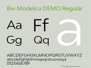 Bw Modelica DEMO Regular Version 2.000;PS 002.000;hotconv 1.0.88;makeotf.lib2.5.64775图片样张