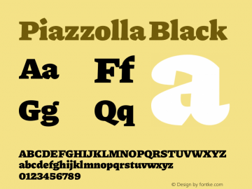 Piazzolla Black Version 1.310图片样张