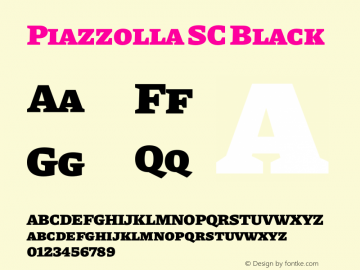 Piazzolla SC Black Version 1.310图片样张