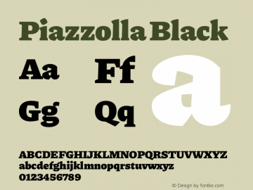 Piazzolla Black Version 2.002图片样张