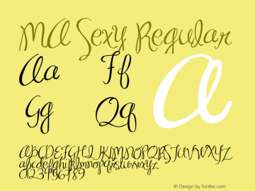 MA Sexy Regular 1.00 September 9, 2003图片样张