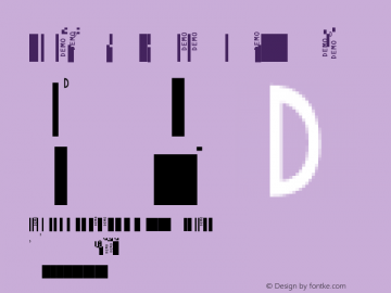 IDAutomation SUni XXS Demo Universal 1D Barcode Font; Copyright (c) 2020 IDAutomation.com, Inc. [Sample Version for Demo Use Only]图片样张