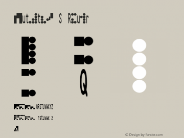 IDAutomation2D S Universal 2D (Small) & Unicode Image Font; Copyright (c) 2020 IDAutomation.com, Inc. [A license is required for each computer using this font.]图片样张