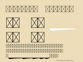 Trackers Swashes Version 1.004;Fontself Maker 3.3.0图片样张