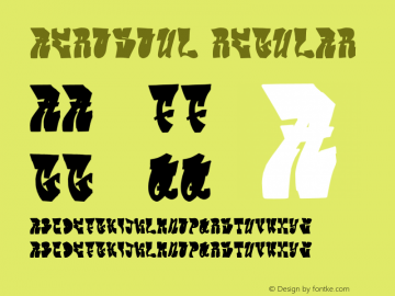 AEROSOUL Version 1.00;September 17, 2019;FontCreator 12.0.0.2546 64-bit Font Sample