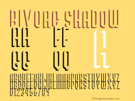 Bivoac Shadow Demo Shadow Version 1.00;January 22, 2020;FontCreator 12.0.0.2535 64-bit Font Sample