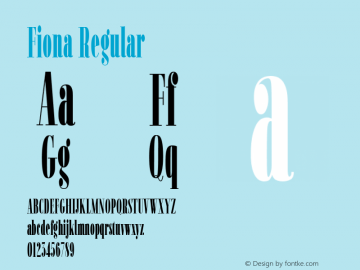 Fiona Black Version 1.00图片样张