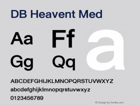 DBHeavent-Med Version 3.201图片样张