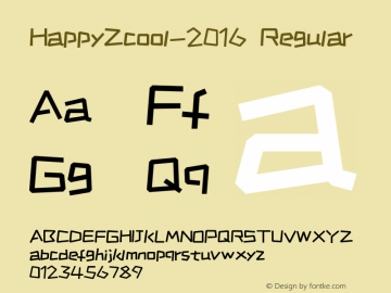HappyZcool-2016 Version 3.12图片样张