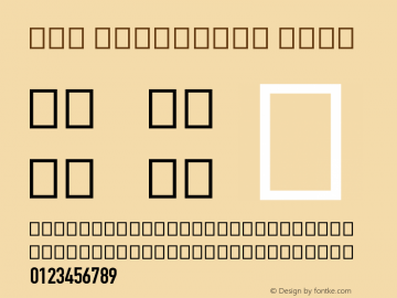 DIN Condensed Bold 9.0d1e1图片样张