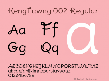 KengTawng.002 Version 1.001 November 6, 2014图片样张