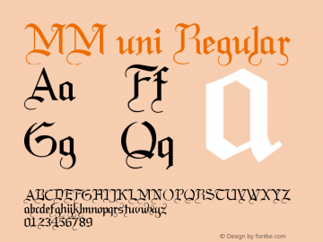 Myanmar Sagar Version 1.10 July 23, 2014 Font Sample