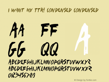 I Want My TTR! Condensed Condensed 2图片样张