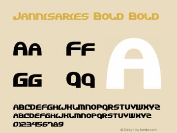 Jannisaries Bold Bold 2图片样张