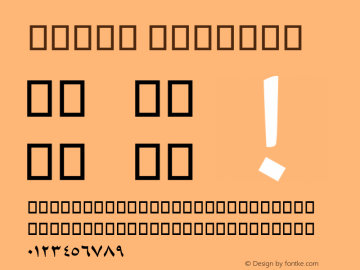 Davat Version 1.00;March 7, 2021;FontCreator 13.0.0.2683 64-bit图片样张