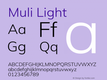Muli Light Version 2.000图片样张